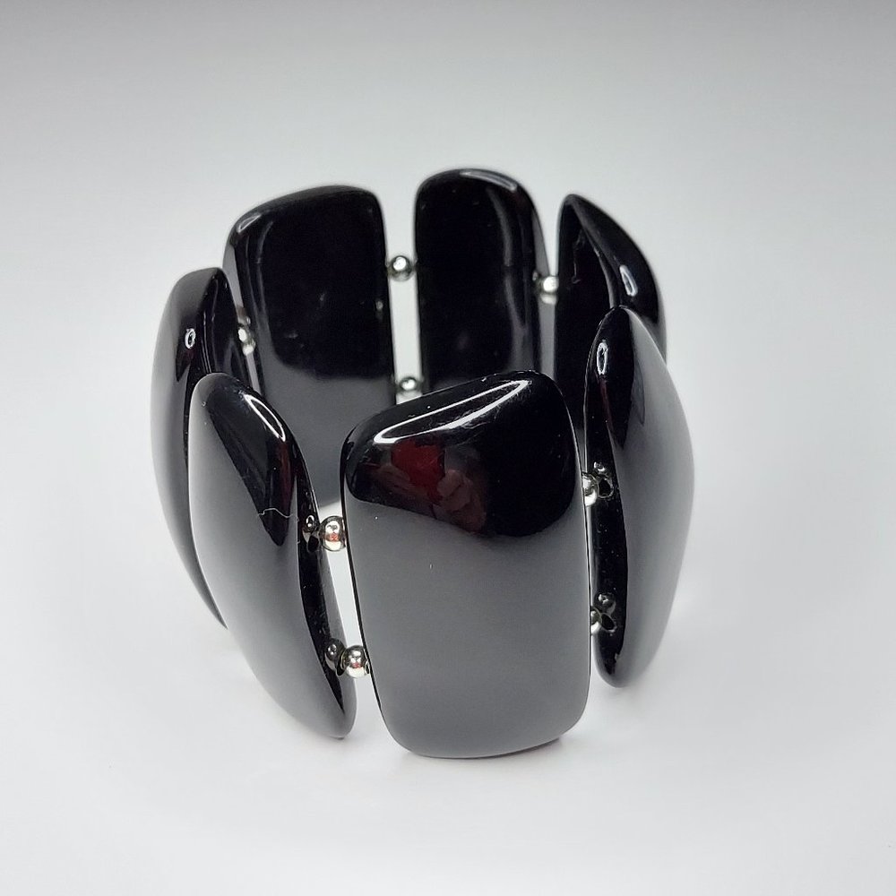 Chunky Black Bracelet